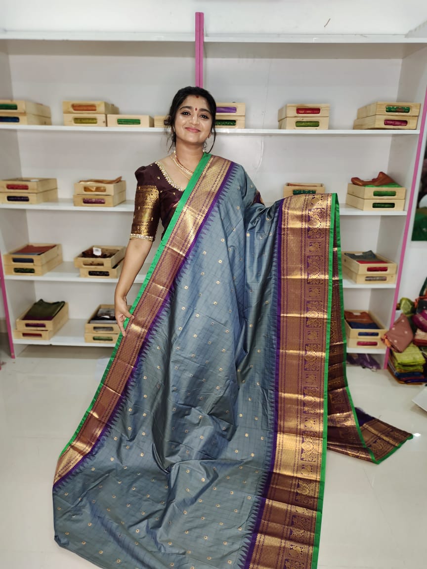 Ashadam sale gadwal silk saree