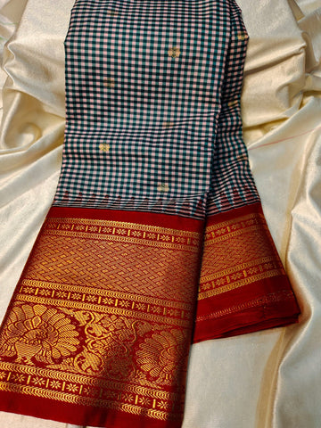 Vitange gadwal silk