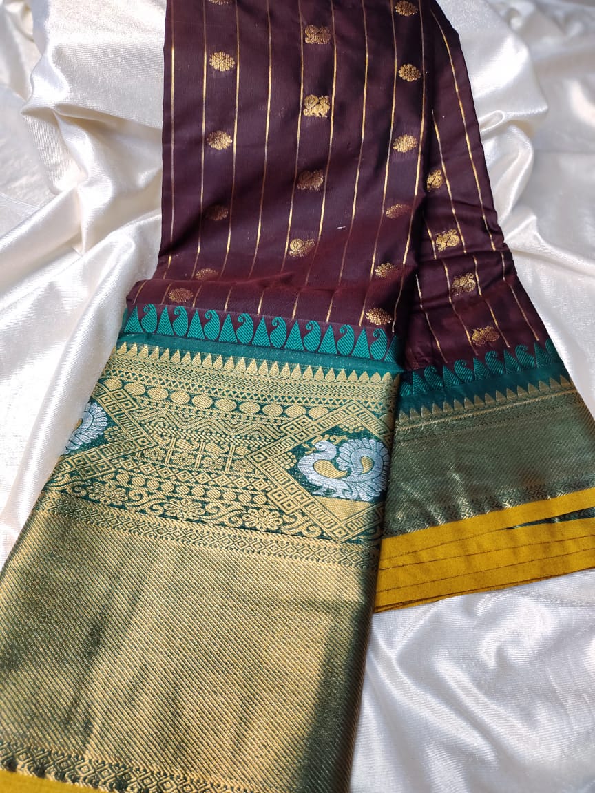 Vitange gadwal silk