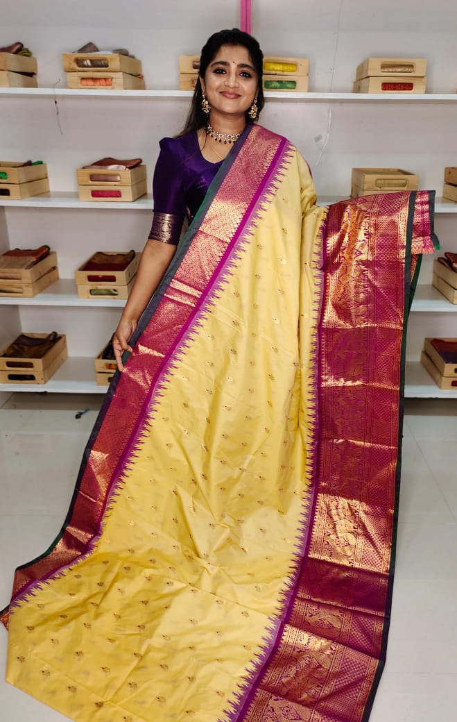 Primeme gadwal silk saree