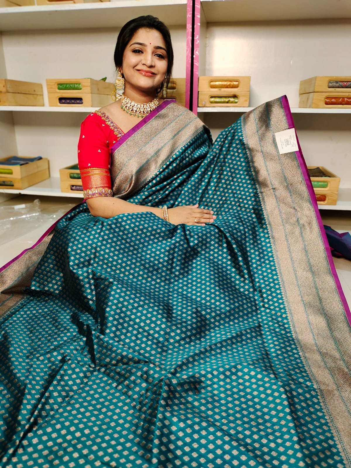 80% Katan banarasi sarees