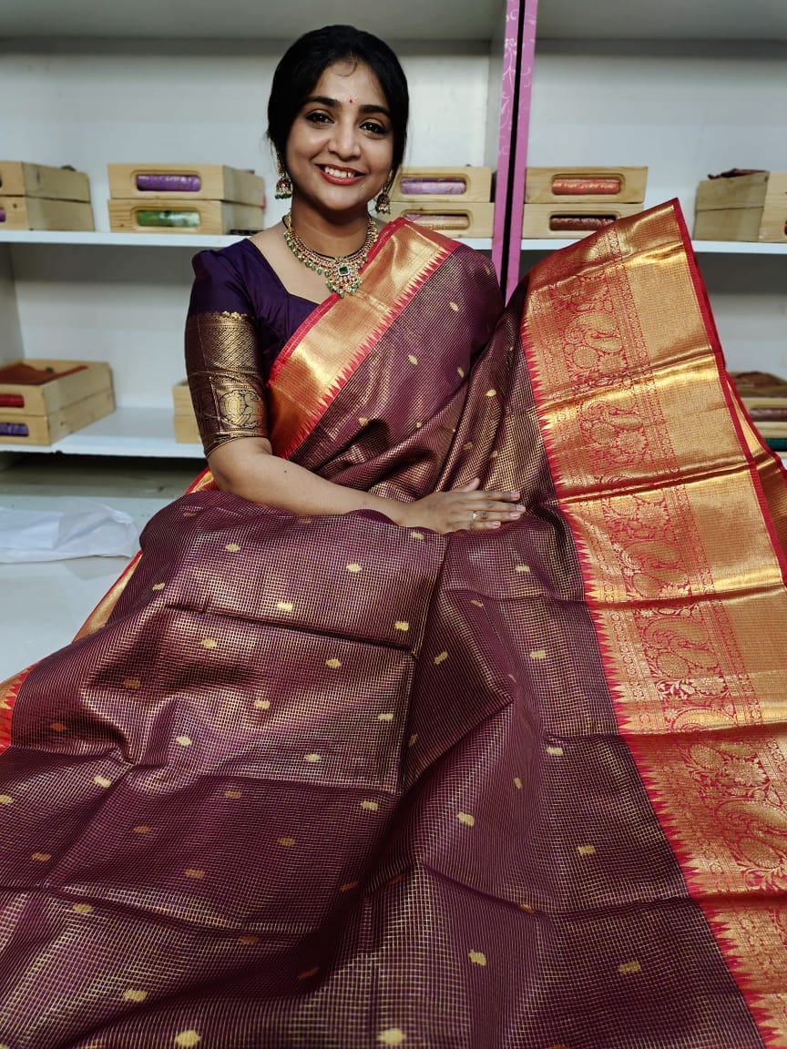 Vintage banarasi silk