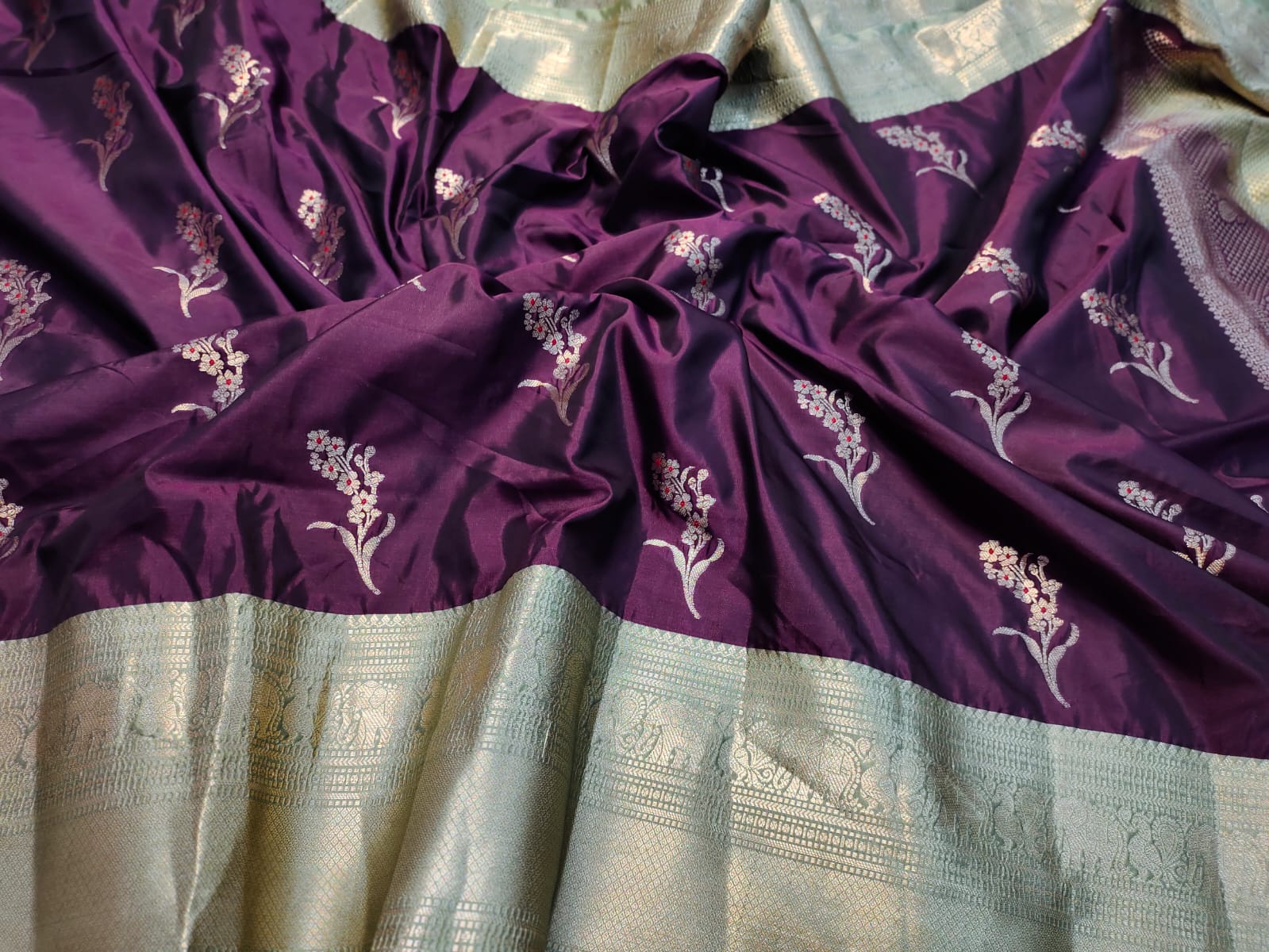 Primeme katan saree