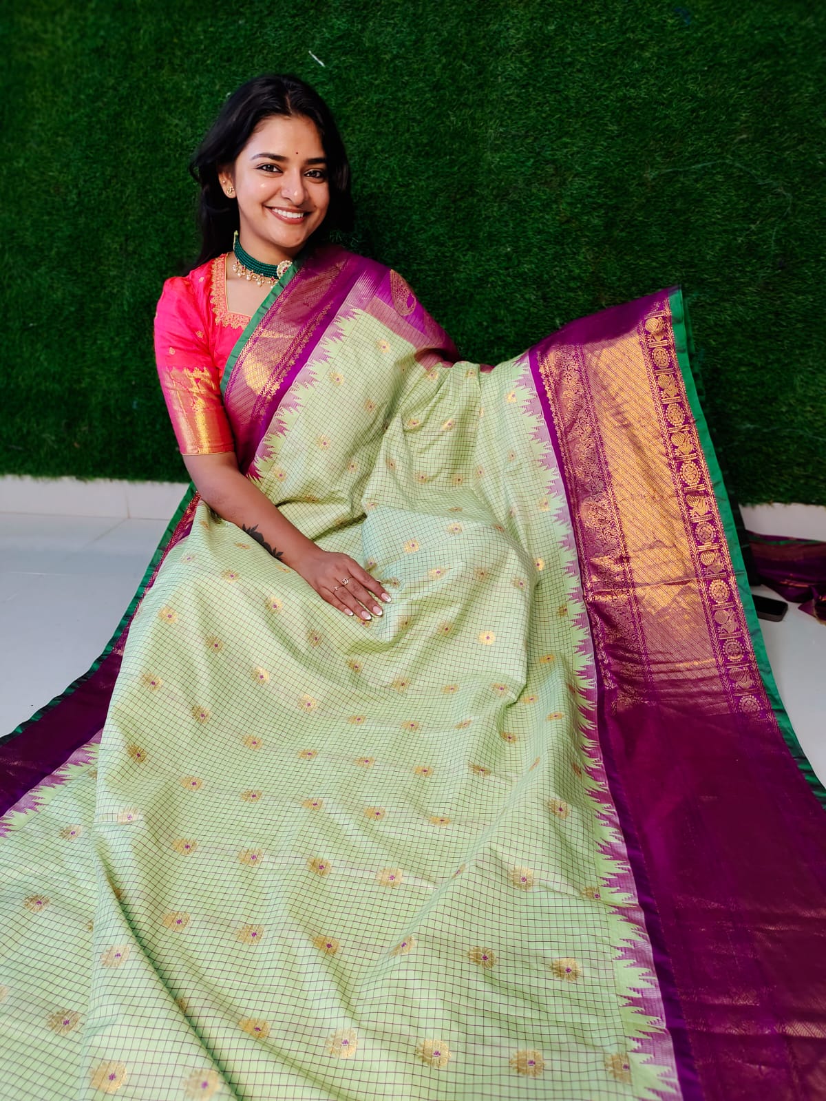 50% offer gadwal silk saree