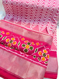 50% Offer Ikkat Pattu Saree