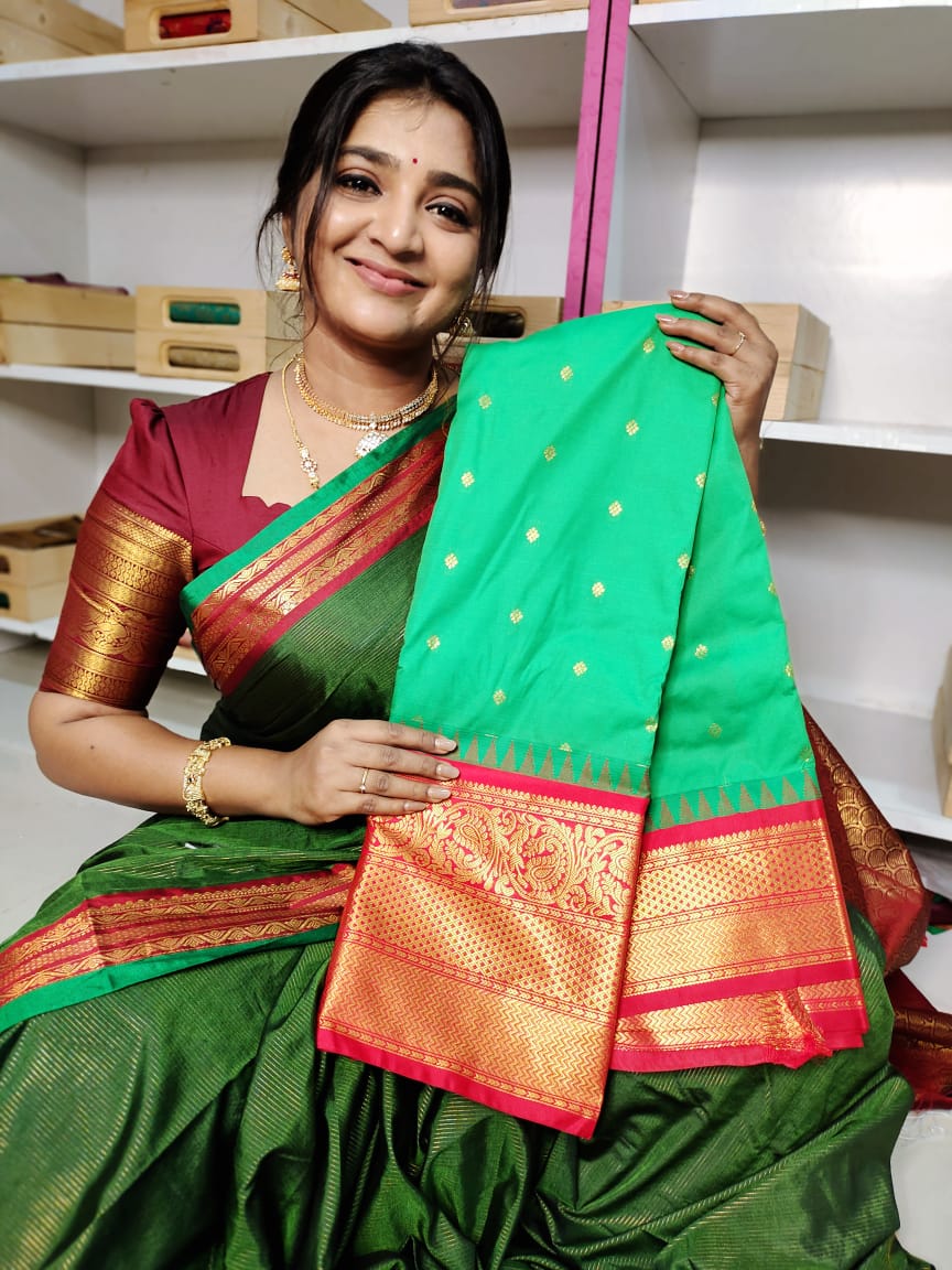Gadwal silk saree