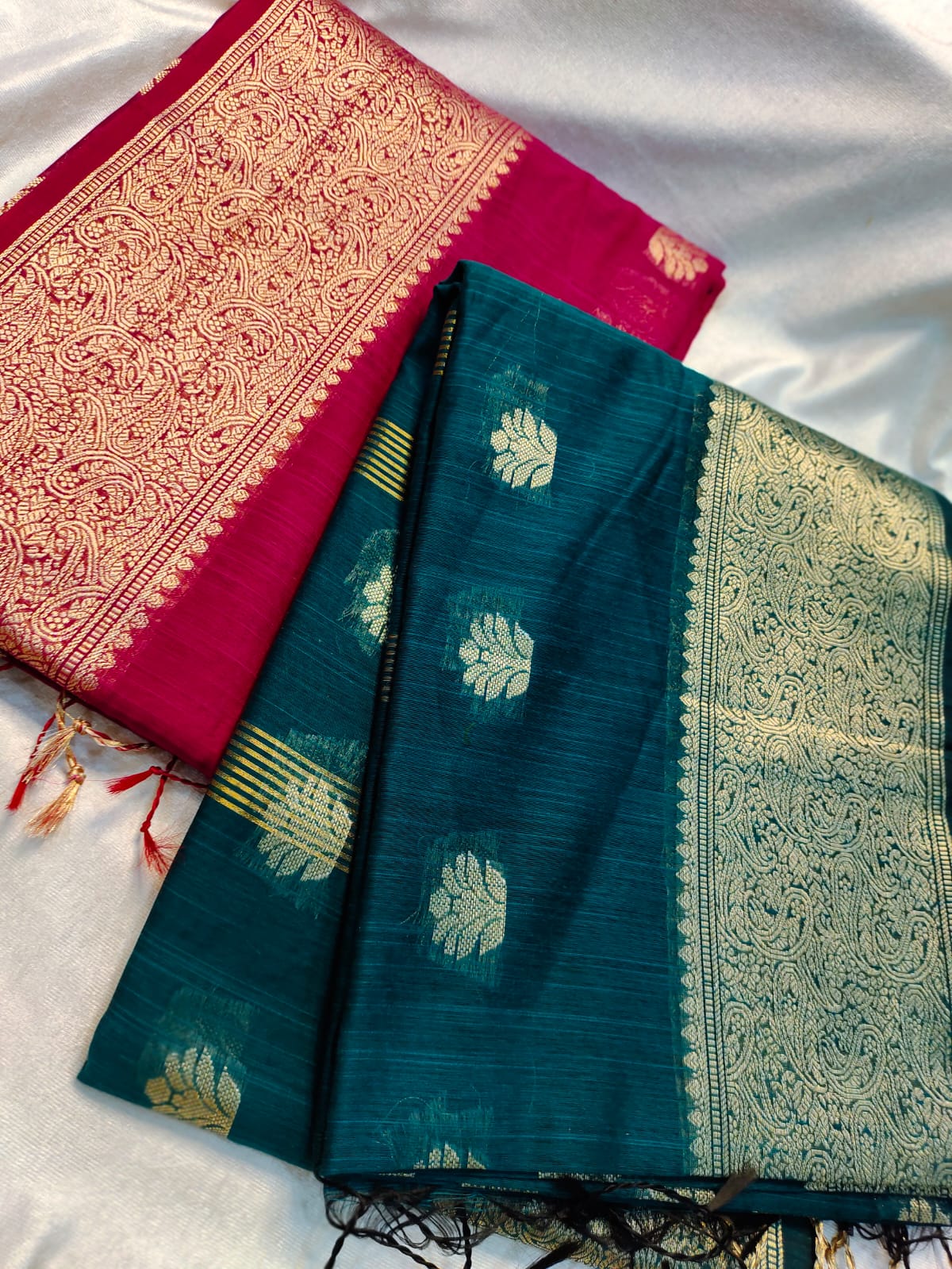 1+1 Chanderi sarees