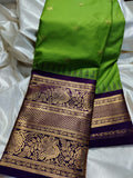 Ashadam gadwal silk saree