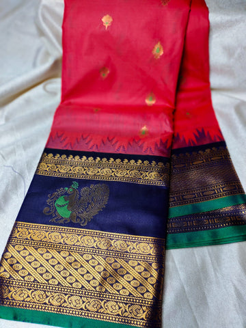 Vitange gadwal silk saree