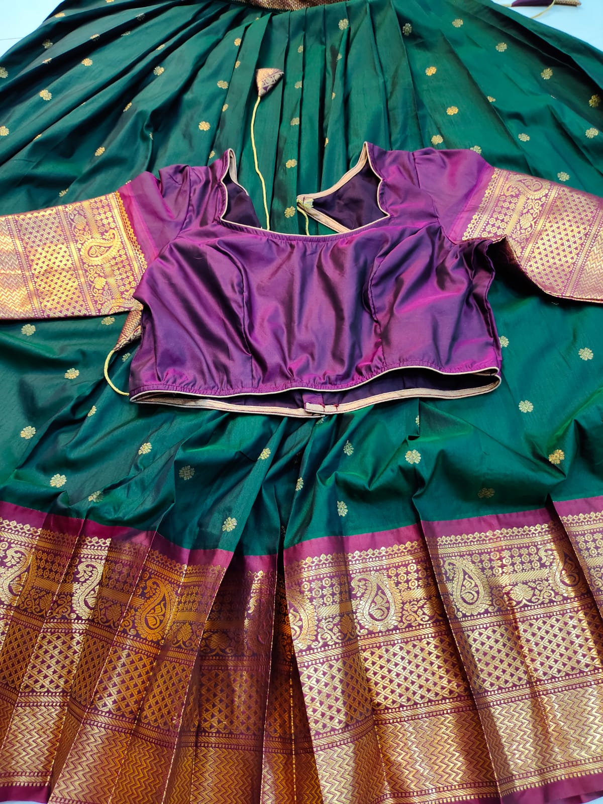 Gadwal lehangas offer
