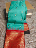 Primeme Meenakari gadwal silk saree
