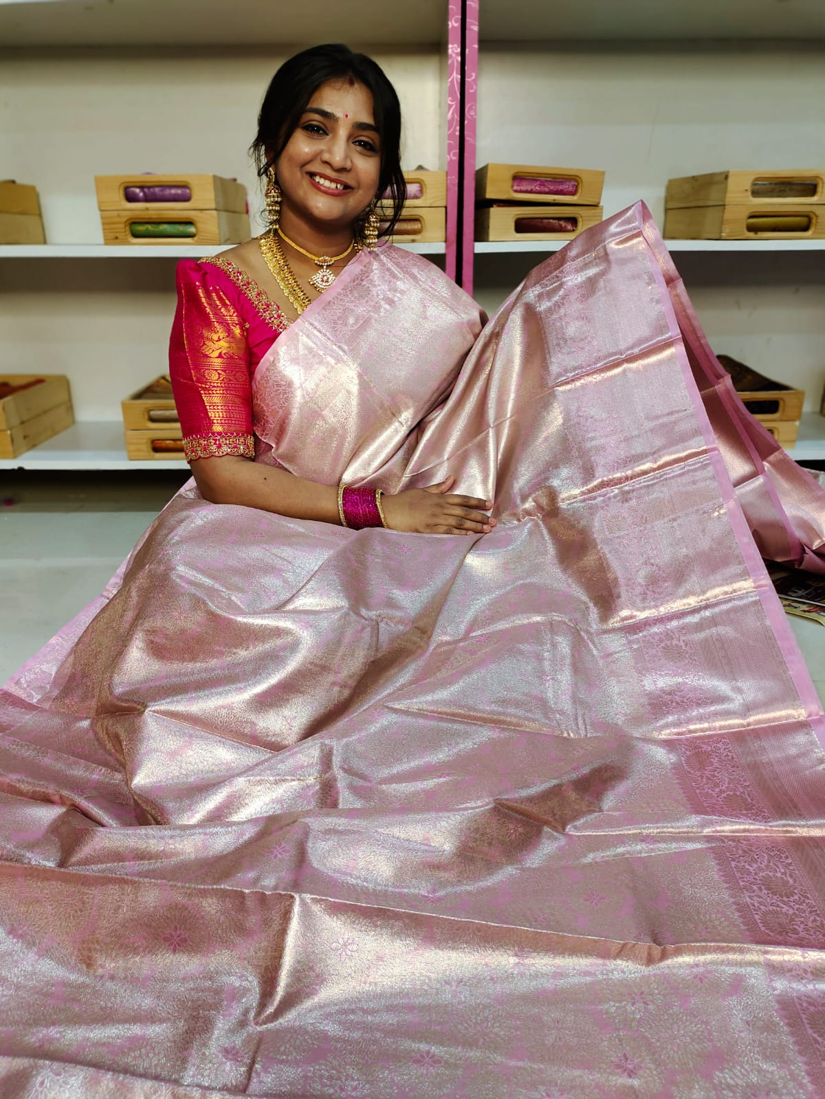 90% offer Kanchi pattu collection