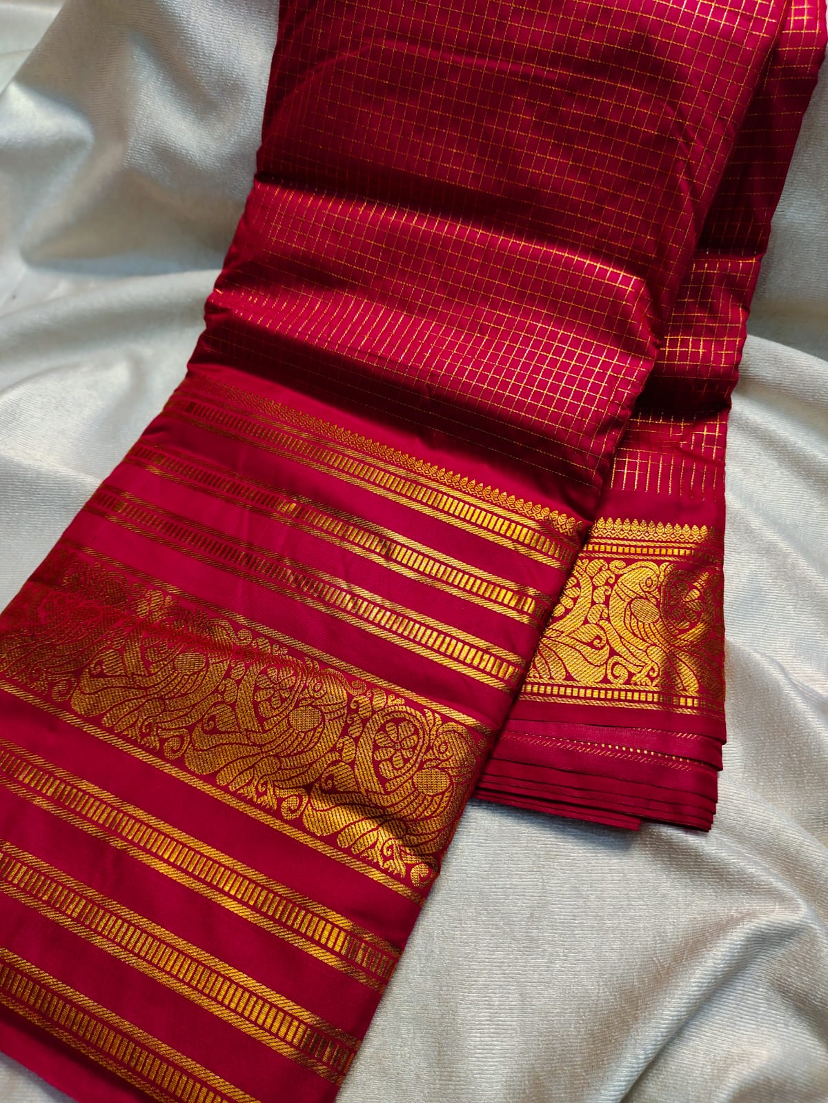 Vintage gadwal sarees