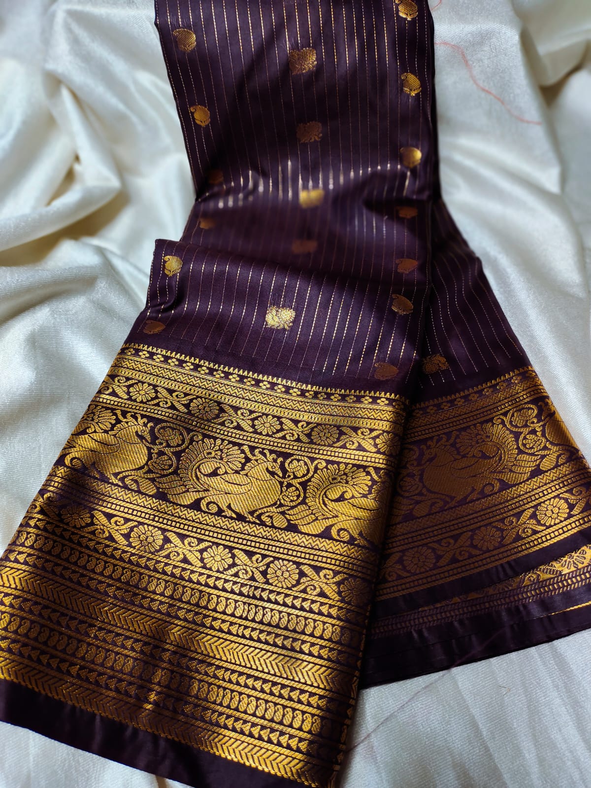 Vitange gadwal silk saree