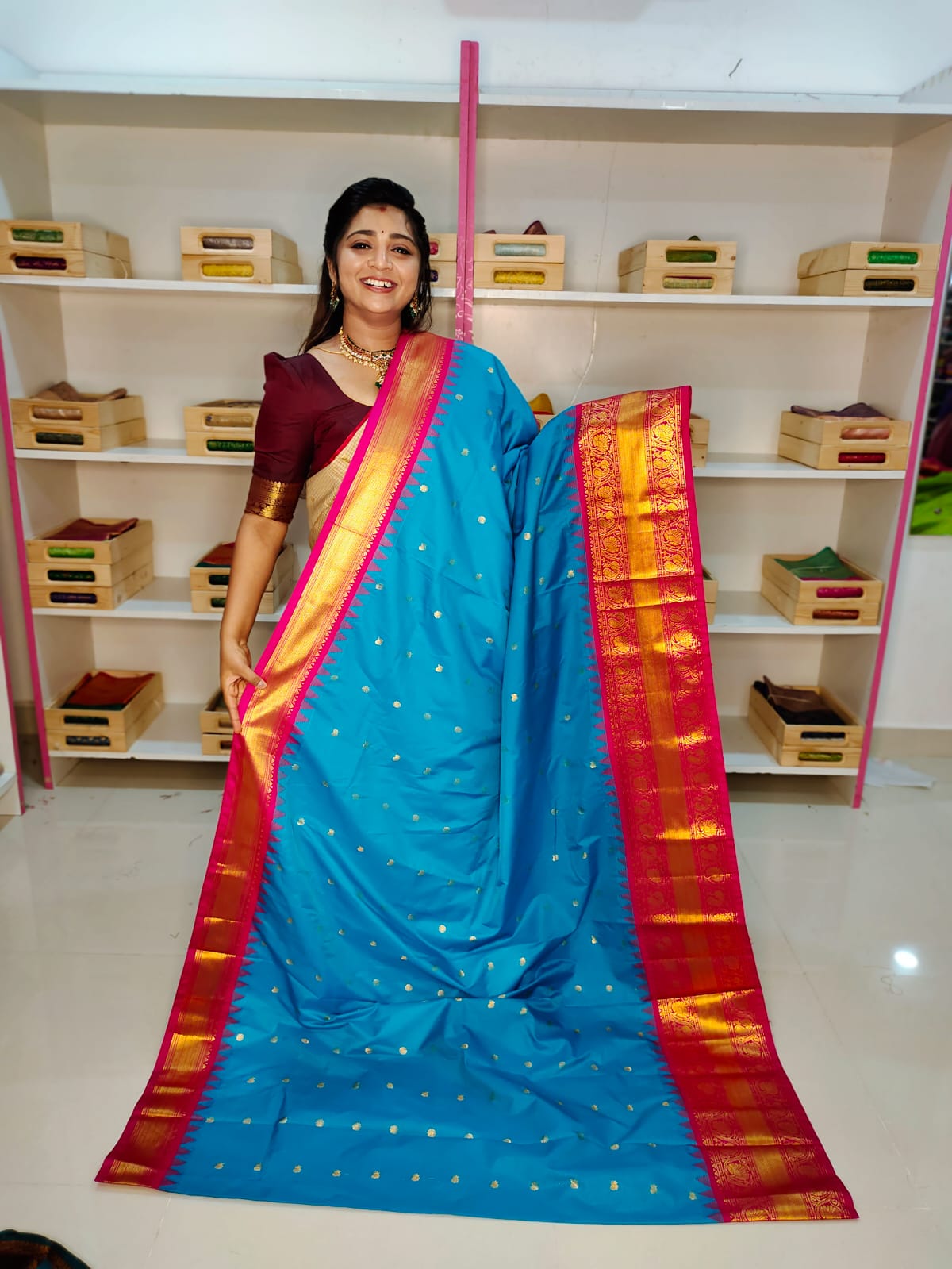 50% offer gadwal silk sarees