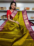 Pure handloom silk mark vintage kanchi pattu sarees