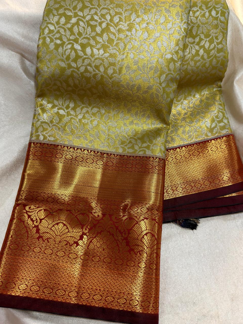90% offer Kanchi pattu collection