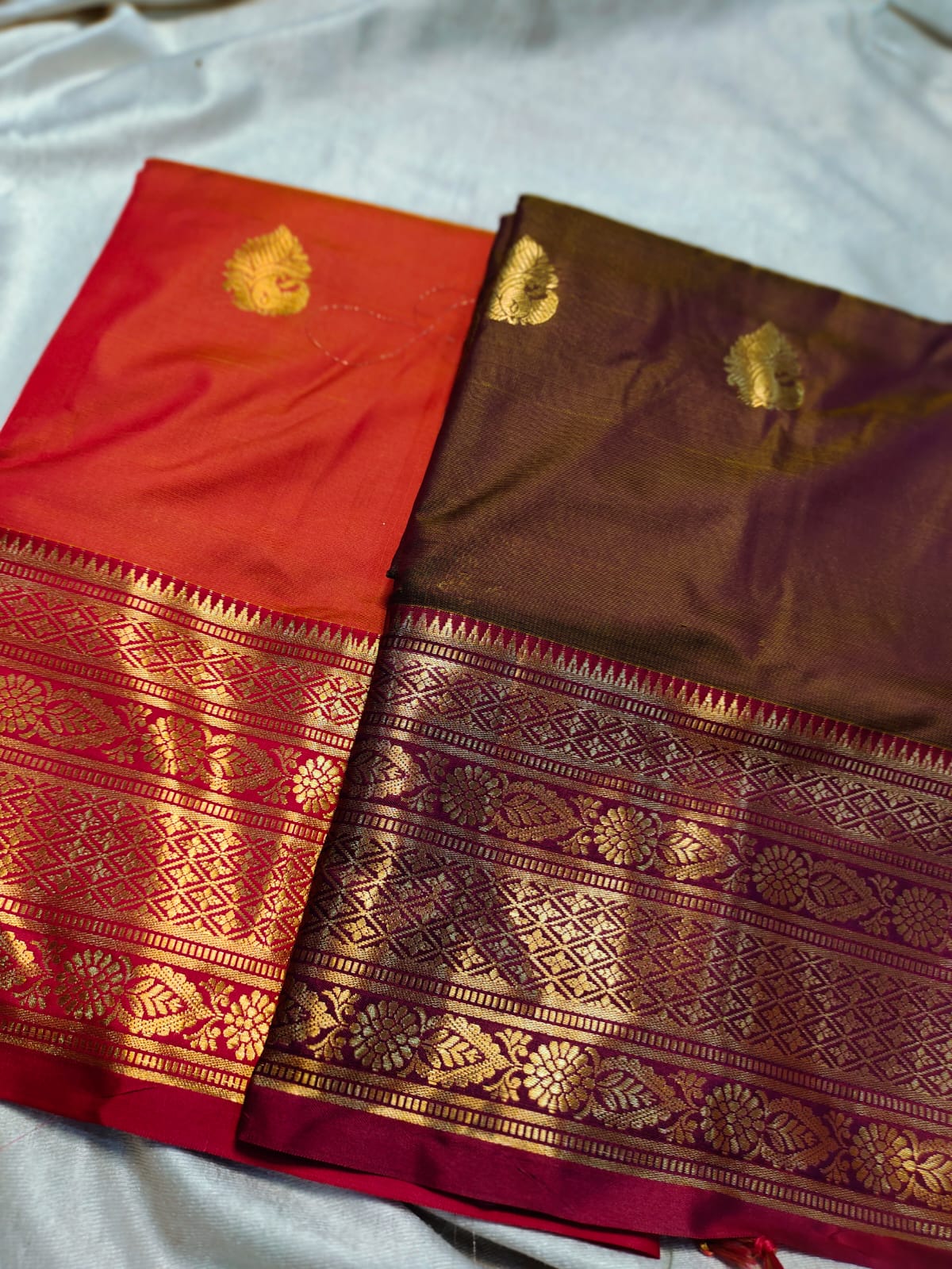1+1 Uppada silk