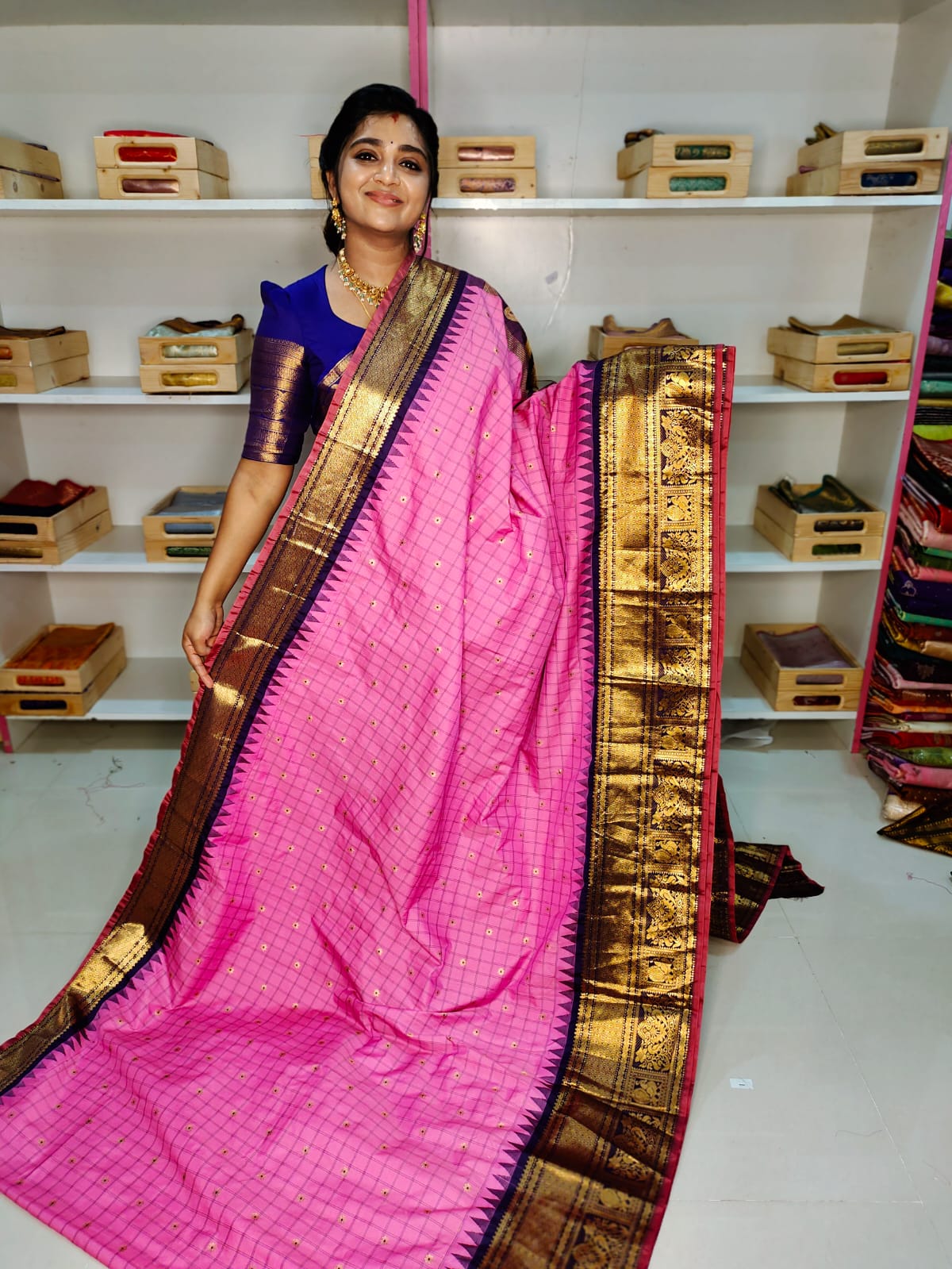 Primeme gadwal silk saree