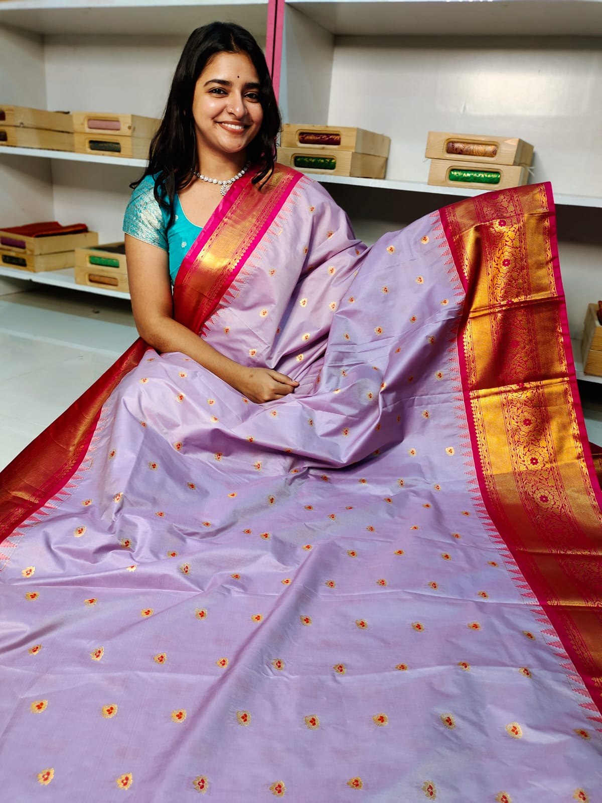 50% offer gadwal silk saree