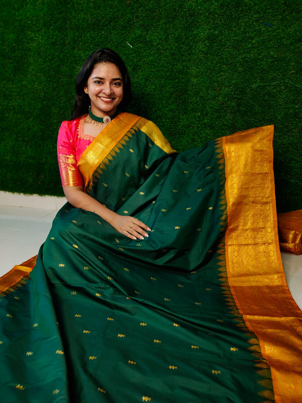 Vitange gadwal silk saree