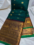 Vintage gadwal silk saree