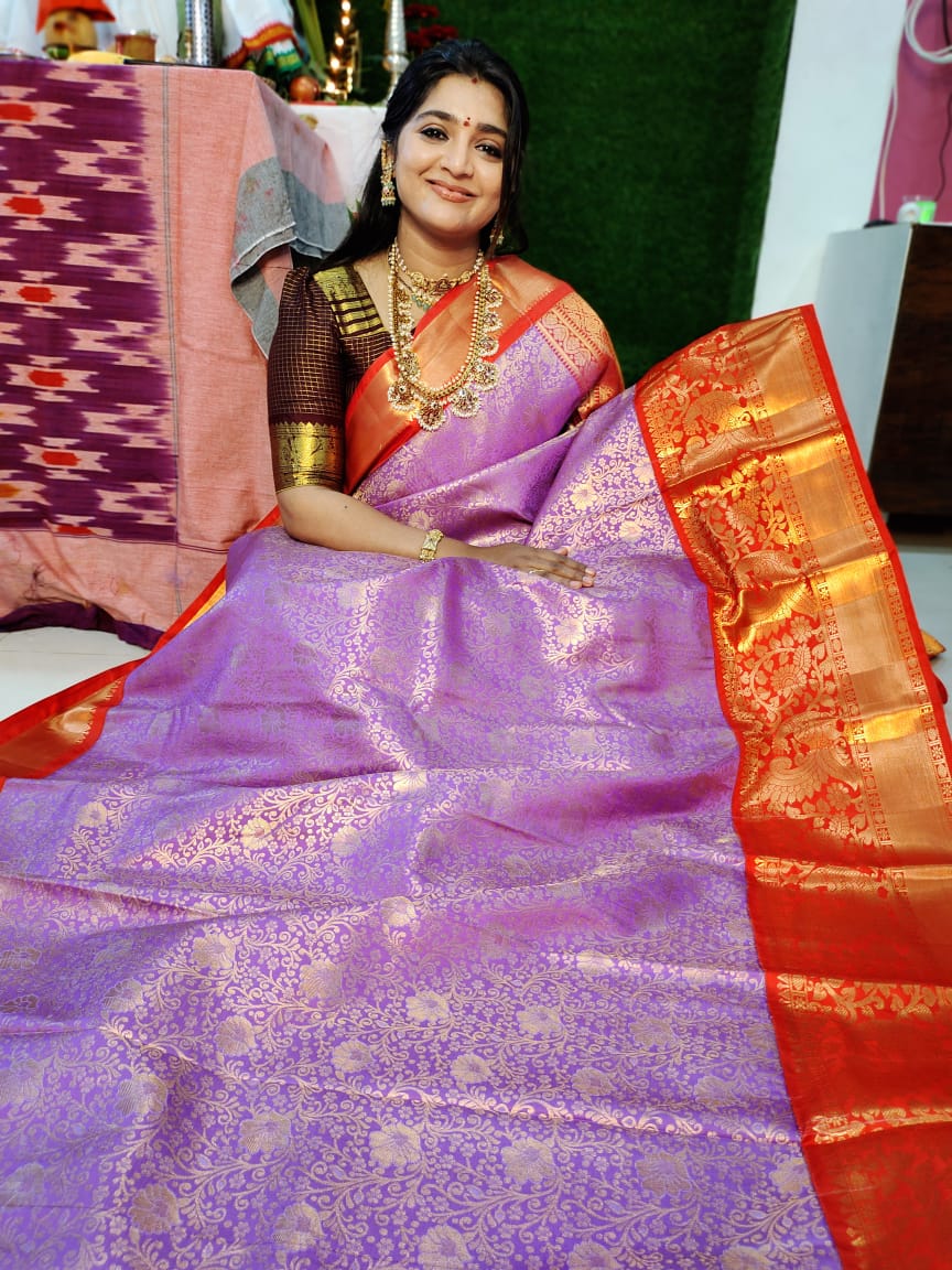 Lavender kanchi