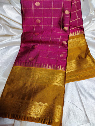 Vitange gadwal silk