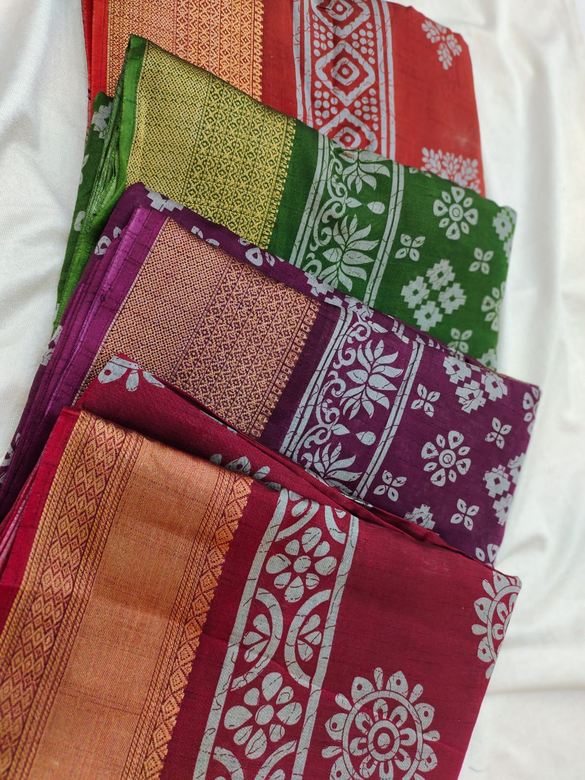 1+3 dola silk sarees