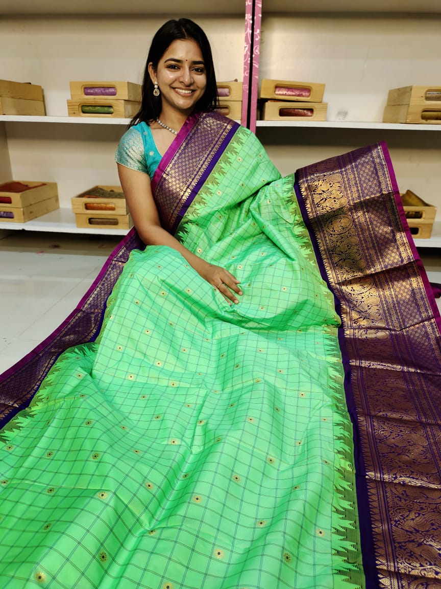 65% offer gadwal silk saree