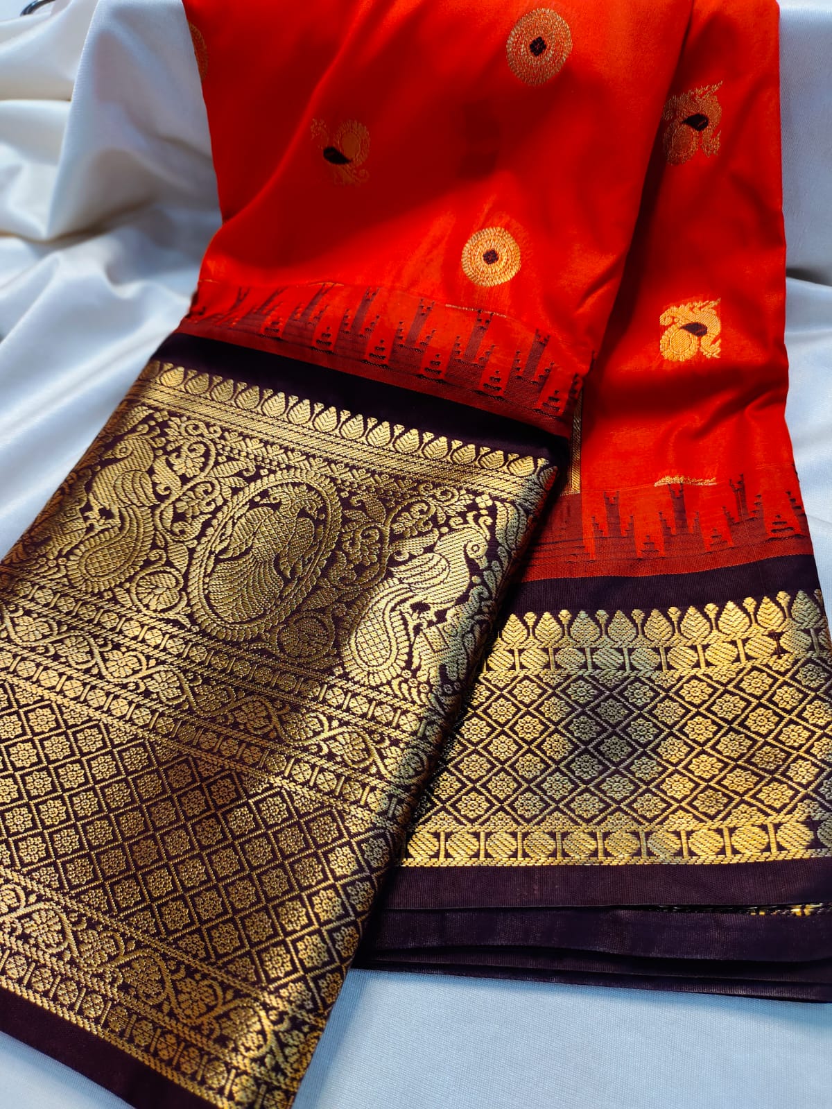Vintage gadwal sarees