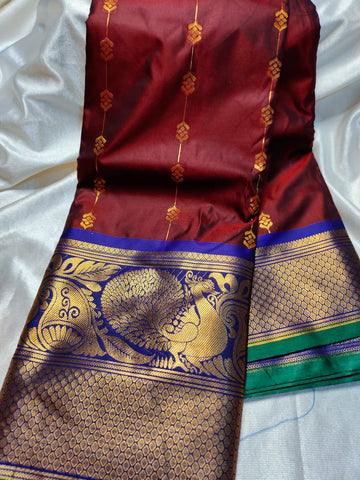 Vitange gadwal silk saree
