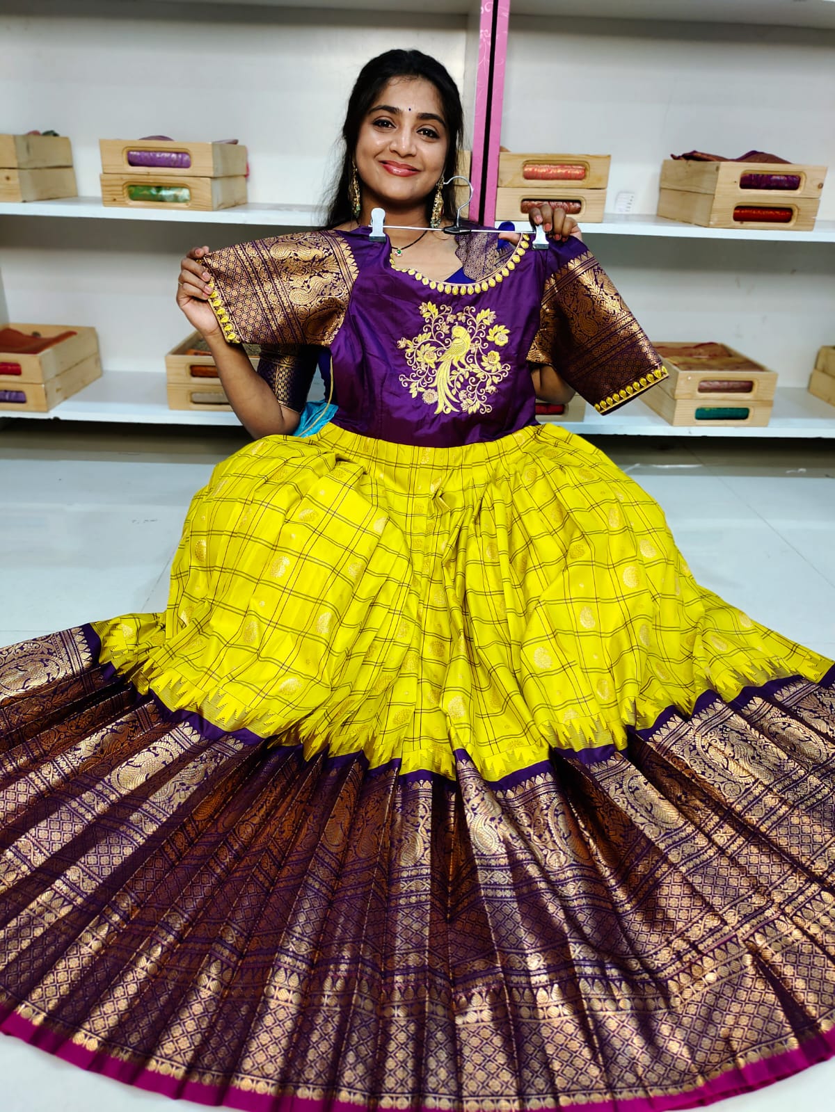 Gadwal frock