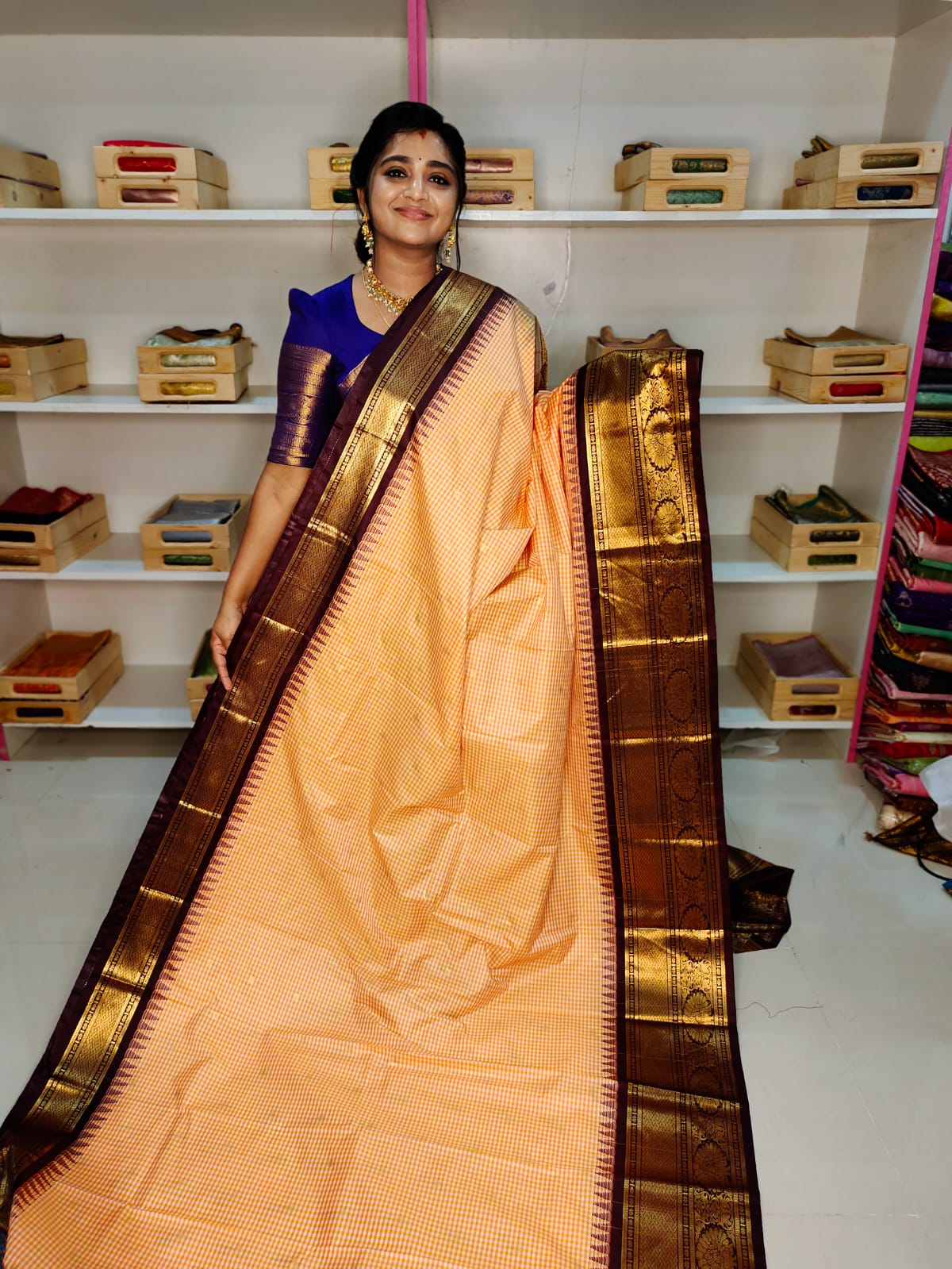Primeme gadwal silk saree