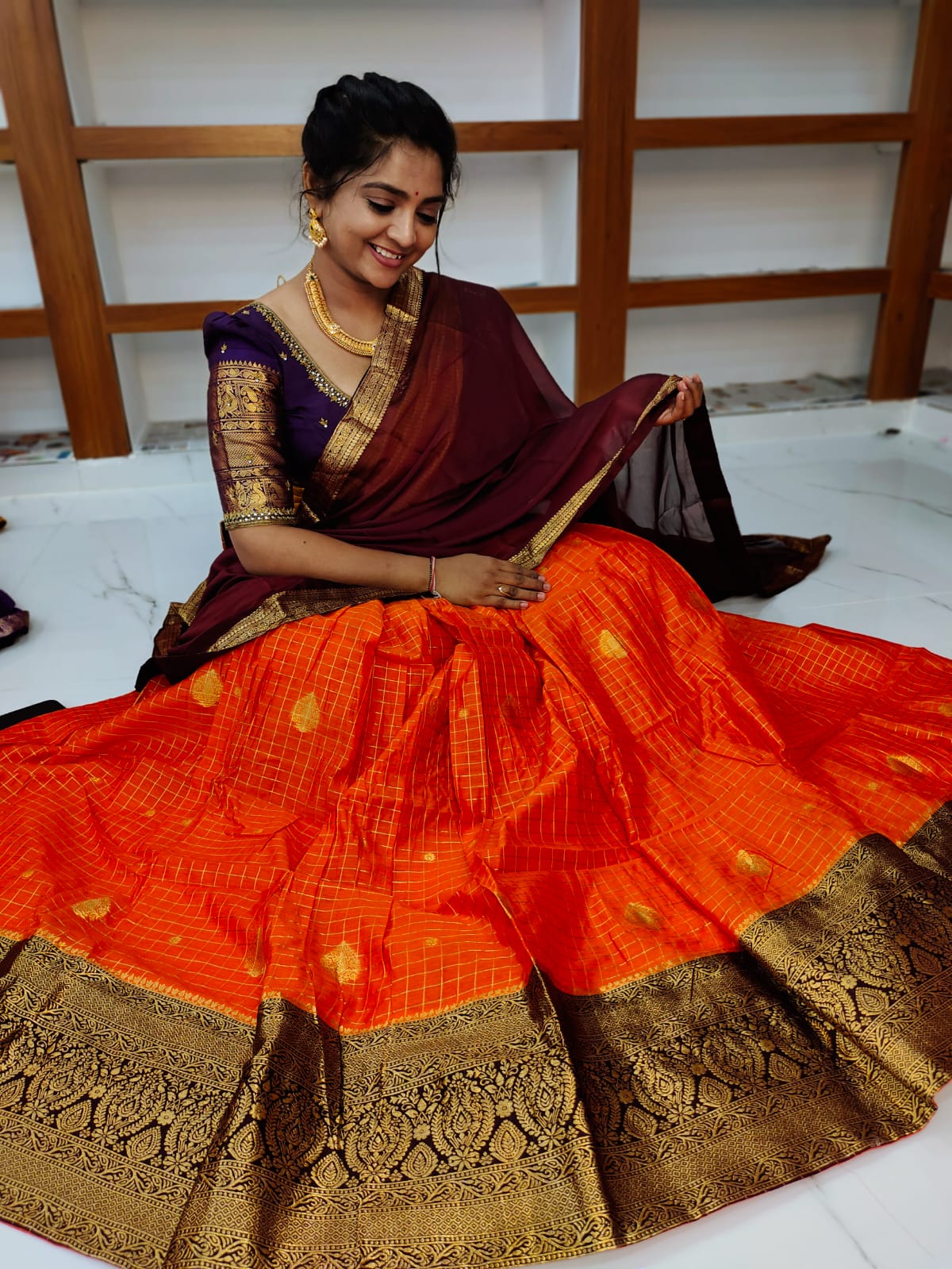 Banarasi lehangas
