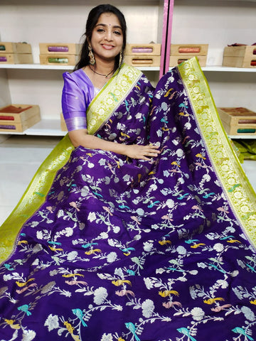 50% offer banarasi georgette saree