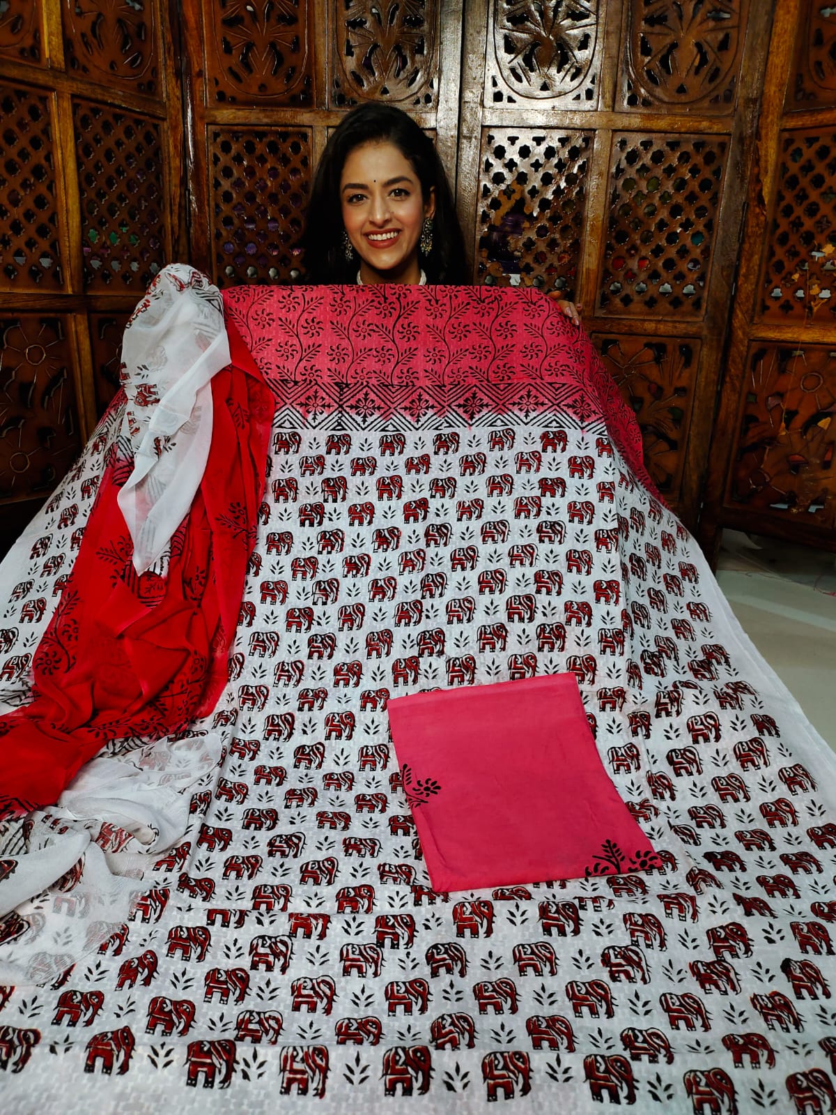 కాటన్ డ్రెస్ మెటీరియల్