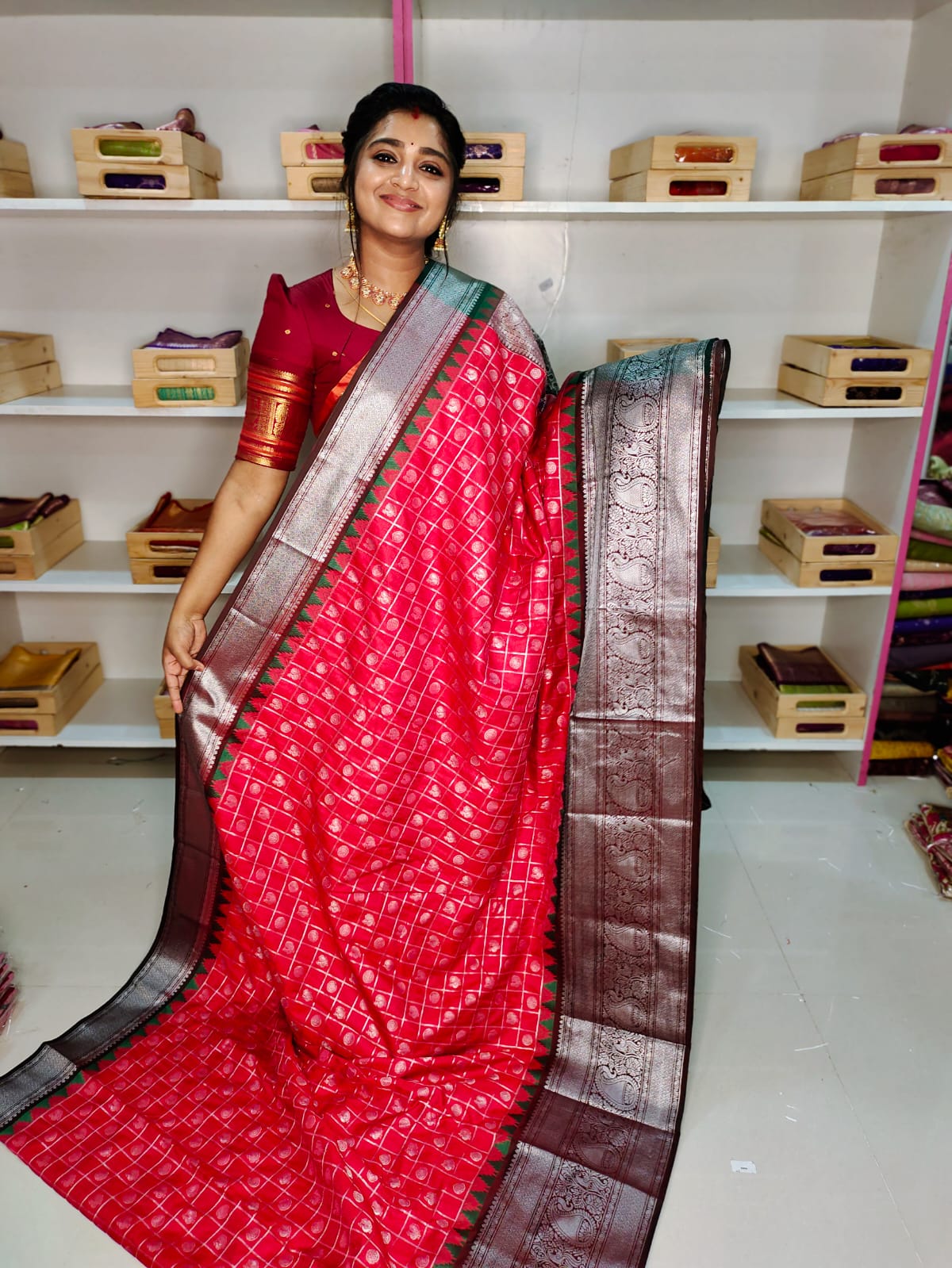 Primeme gadwal silk saree