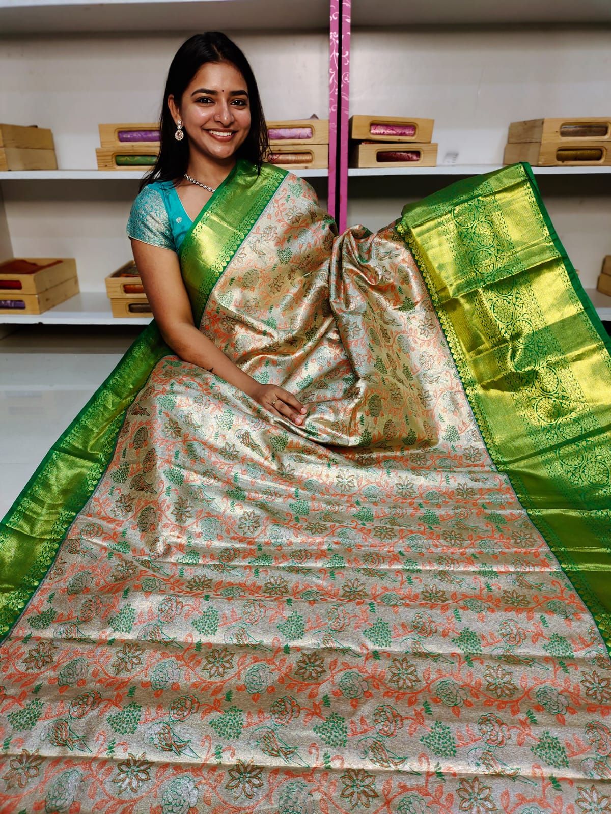 90% offer kanchi pattu sarees