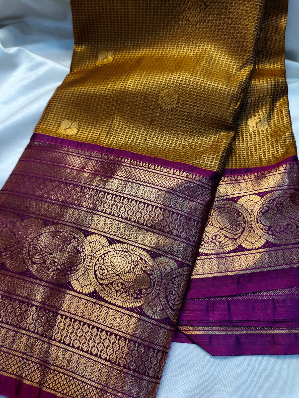 Vintage gadwal sarees