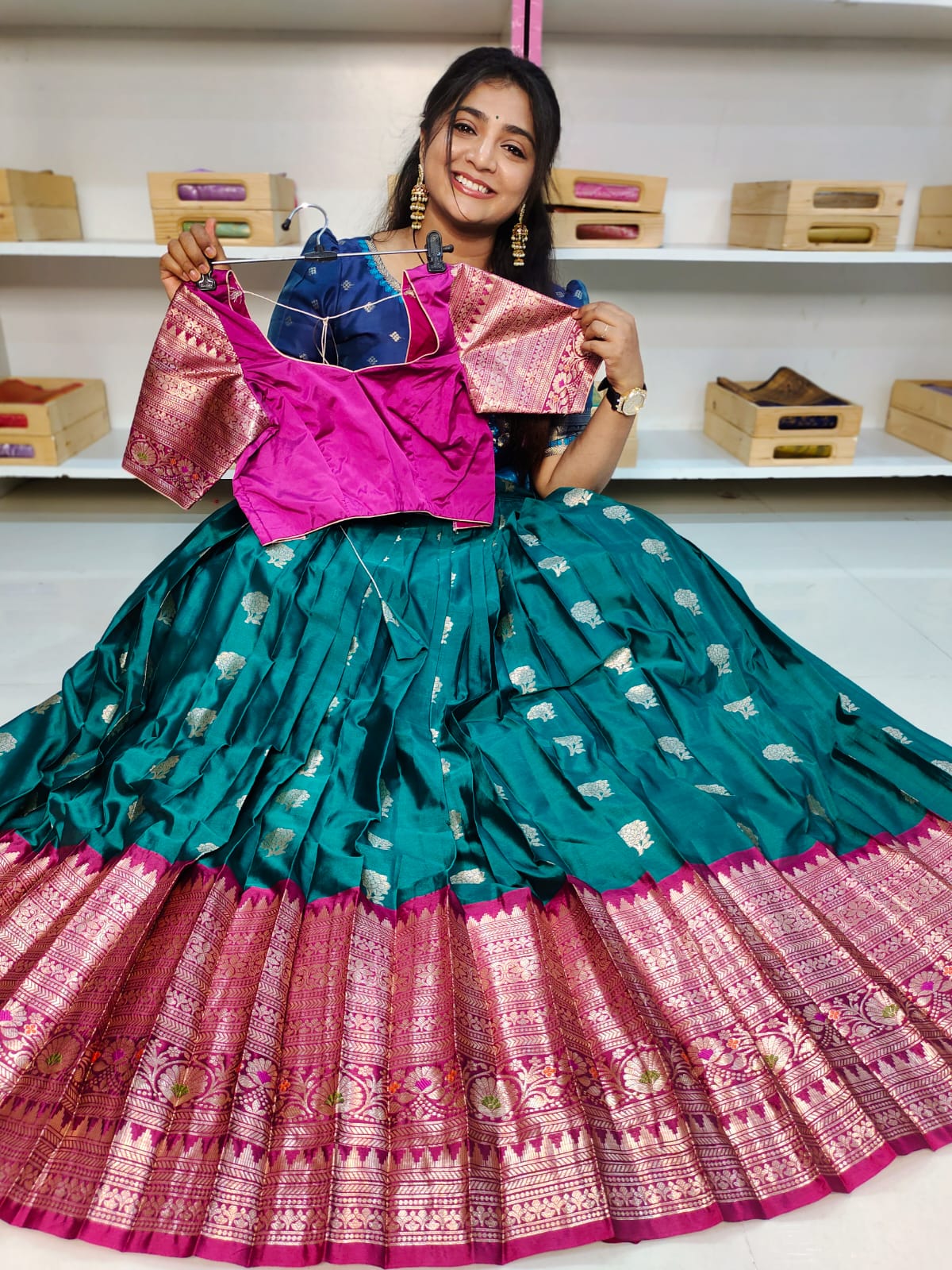 Banarasi lehangas