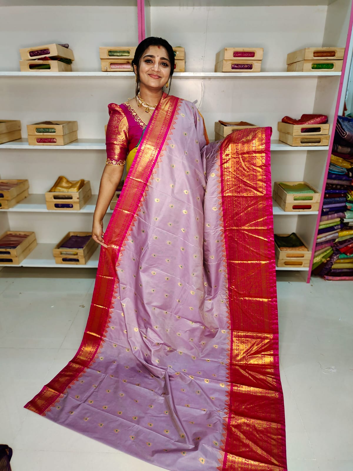 Ashadam sale gadwal silk saree