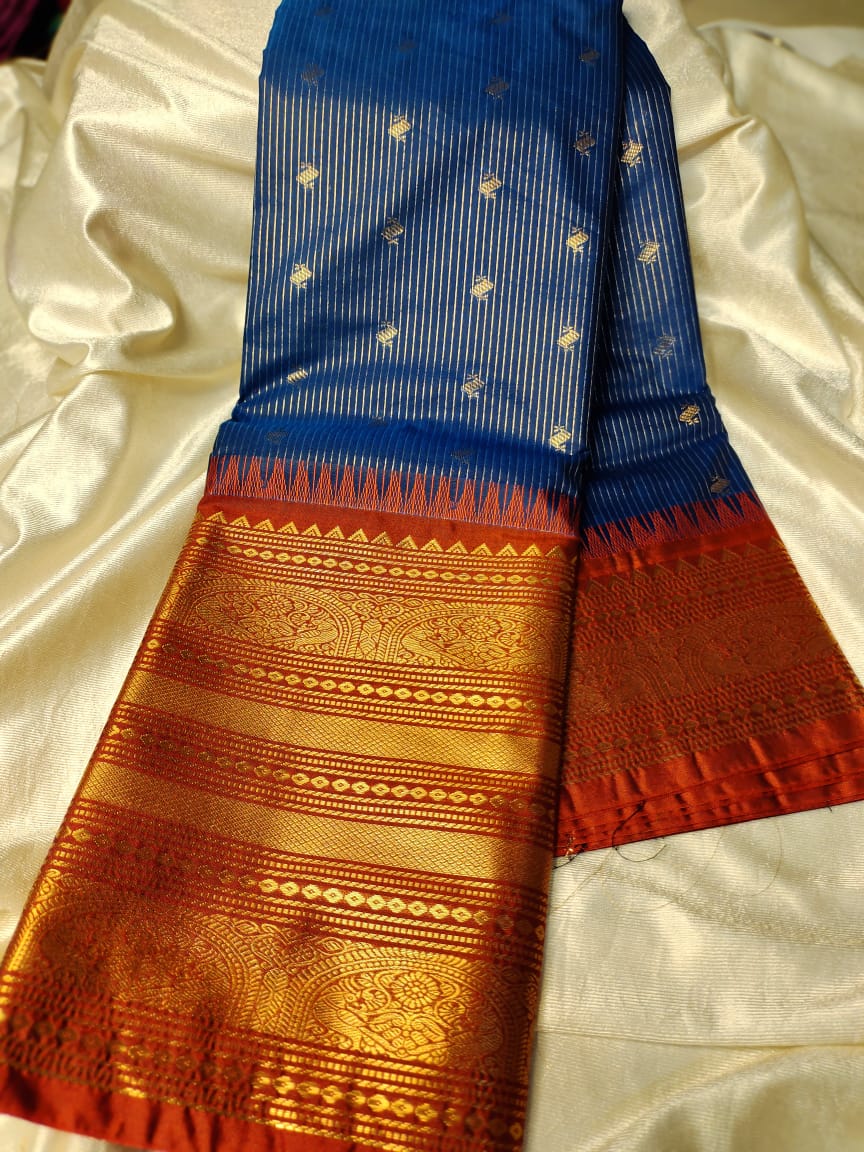 Vitange gadwal silk