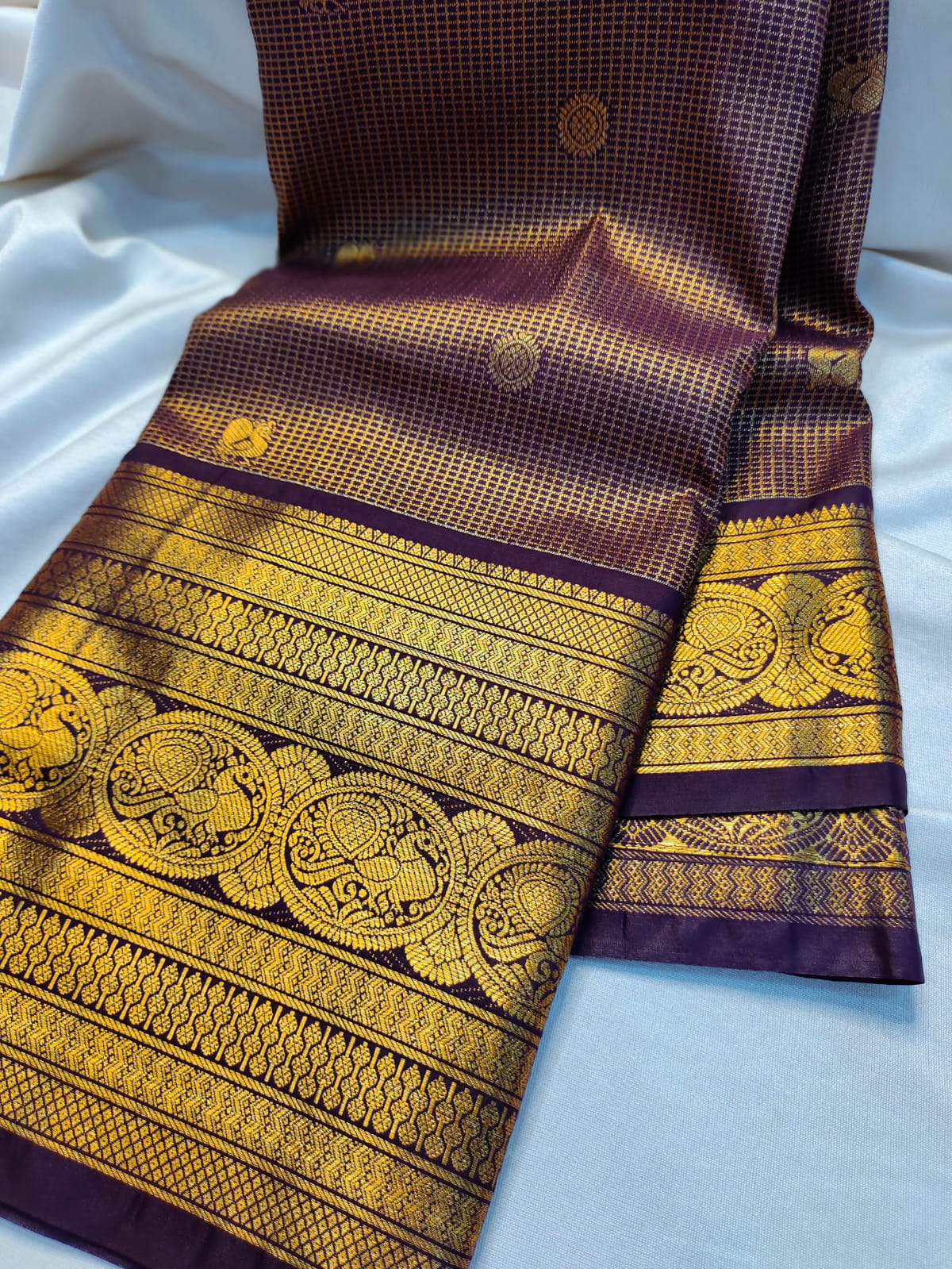 Vintage gadwal sarees