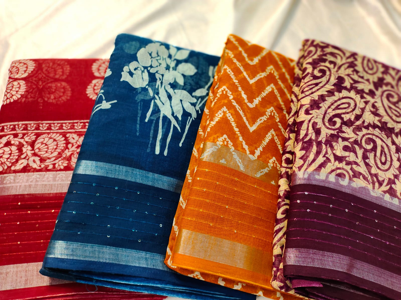 1+3 dola silk saree