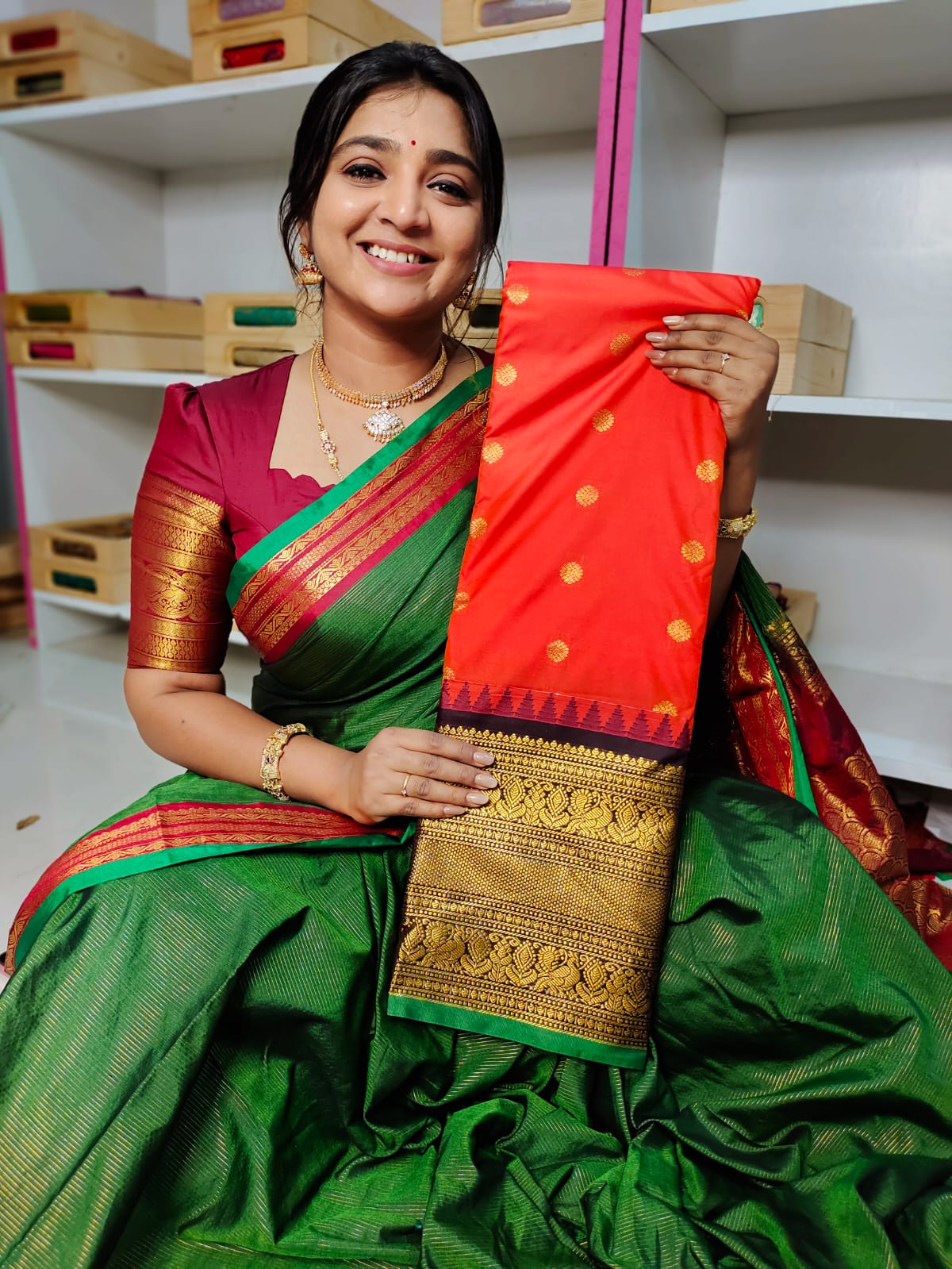 గద్వాల్ సిల్క్ చీర