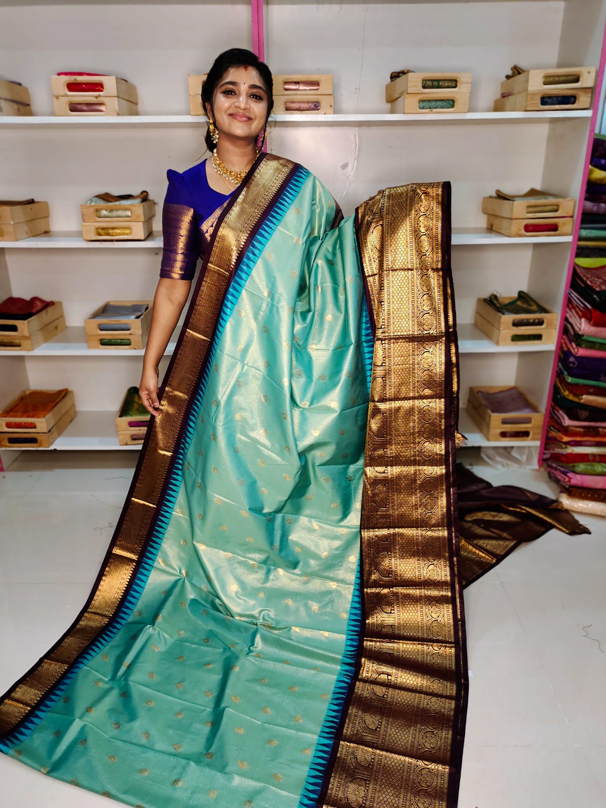 Primeme gadwal silk saree